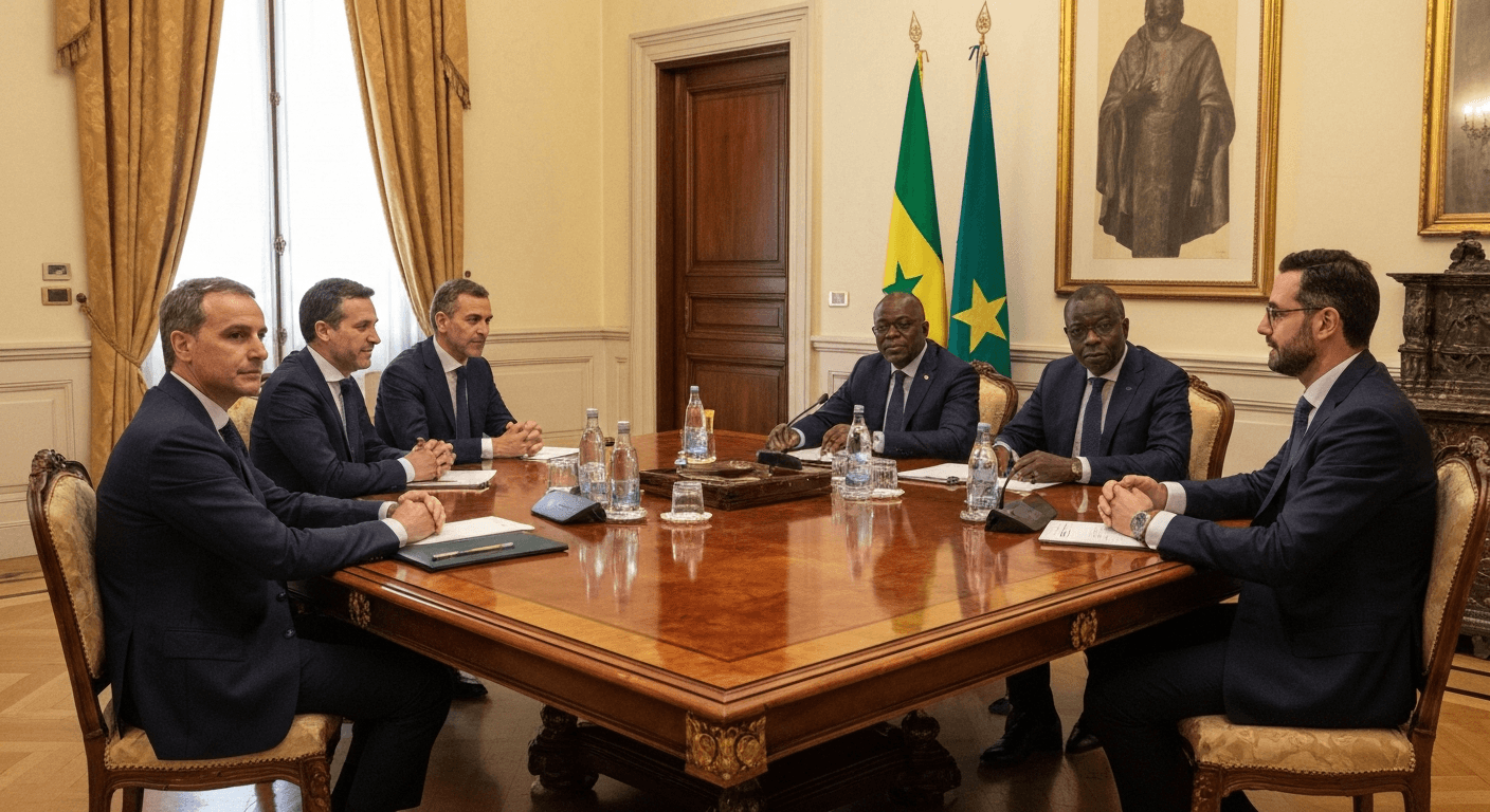 Il Gruppo Cestari incontra il Ministro della Repubblica del Senegal Jean Baptiste Tine